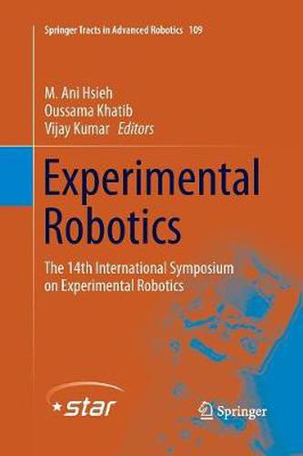 Cover image for Experimental Robotics: The 14th International Symposium on Experimental Robotics