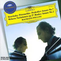 Cover image for Stravinsky Pertrouschka Prokofiev Sonate No 7 Webern