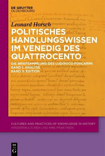 Cover image for Politisches Handlungswissen im Venedig des Quattrocento