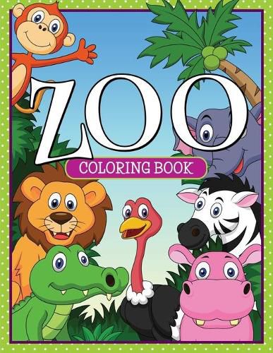 Cover image for Zoo Coloring Book