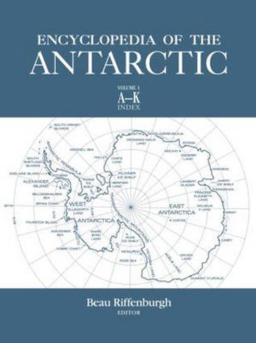 Cover image for Encyclopedia of the Antarctic