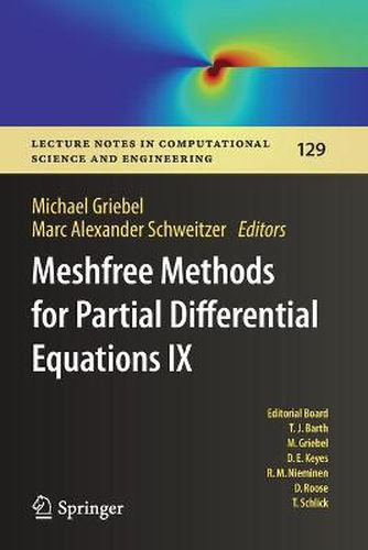 Cover image for Meshfree Methods for Partial Differential Equations IX