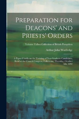 Cover image for Preparation for Deacons' and Priests' Orders