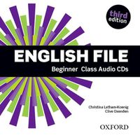 Cover image for English File: Beginner: Class Audio CDs: The best way to get your students talking