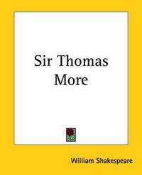 Cover image for Sir Thomas More