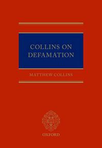 Cover image for Collins On Defamation