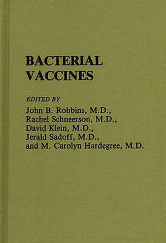 Cover image for Bacterial Vaccines