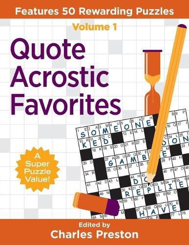 Cover image for Quote Acrostic Favorites: Features 50 Rewarding Puzzles