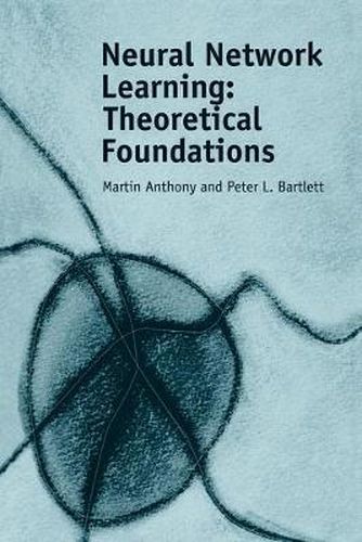 Cover image for Neural Network Learning: Theoretical Foundations