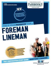 Cover image for Foreman Lineman (C-2024): Passbooks Study Guide