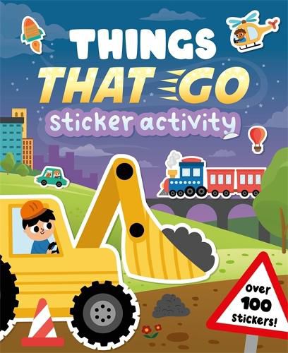 Cover image for Things That Go Sticker Activity
