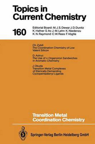 Cover image for Transition Metal Coordination Chemistry