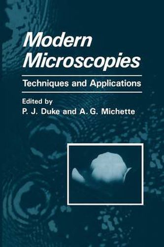 Cover image for Modern Microscopies: Techniques and Applications
