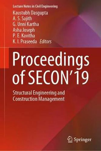 Cover image for Proceedings of SECON'19: Structural Engineering and Construction Management