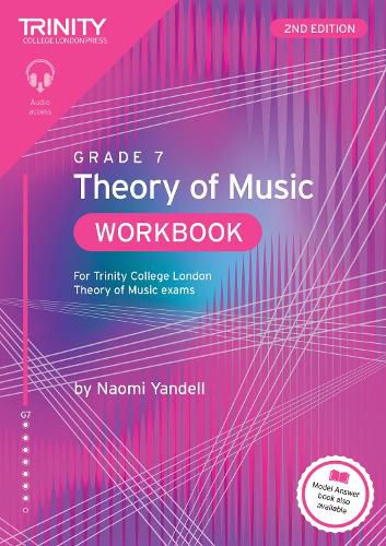 Cover image for Trinity College London Theory of Music Workbook Grade 7 (2nd edition)