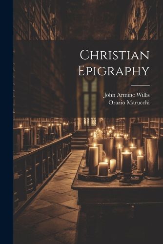 Cover image for Christian Epigraphy