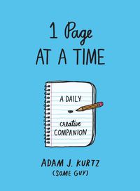 Cover image for 1 Page at a Time (Blue): A Daily Creative Companion