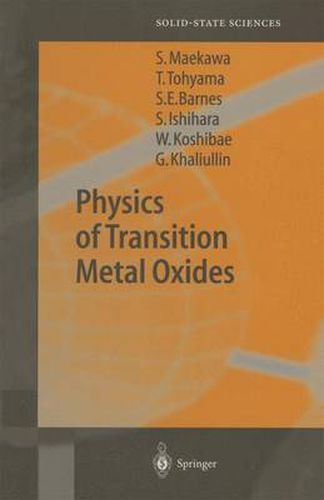Cover image for Physics of Transition Metal Oxides