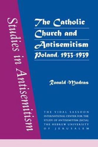 Cover image for The Catholic Church and Antisemitism