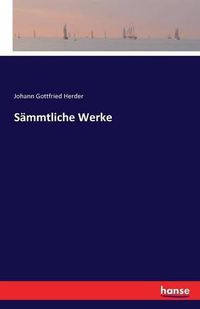Cover image for Sammtliche Werke