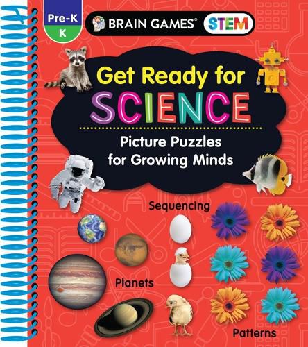 Cover image for Brain Games Stem - Get Ready for Science: Picture Puzzles for Growing Minds (Workbook)