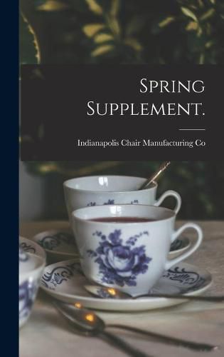 Cover image for Spring Supplement.