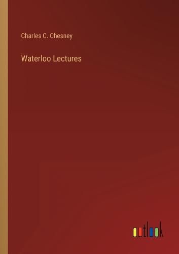 Cover image for Waterloo Lectures