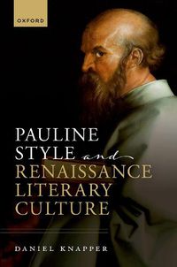 Cover image for Pauline Style and Renaissance Literary Culture