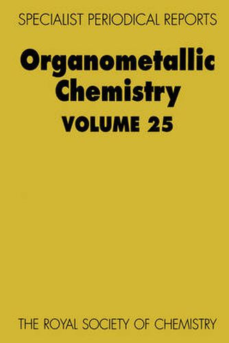 Organometallic Chemistry: Volume 25