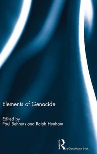 Cover image for Elements of Genocide