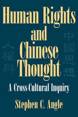 Cover image for Human Rights in Chinese Thought: A Cross-Cultural Inquiry