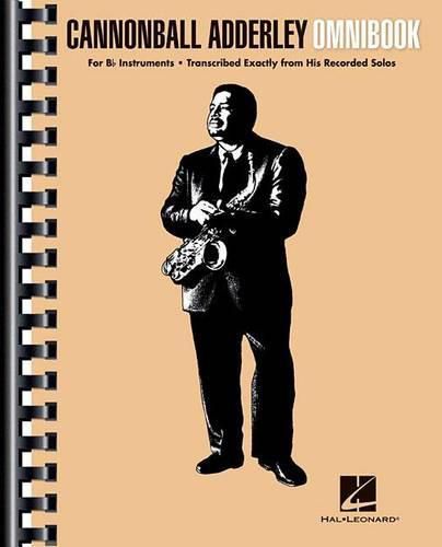 Cannonball Adderley - Omnibook: For B-Flat Instruments