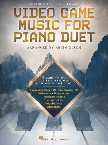 Cover image for Video Game Music for Piano Duet