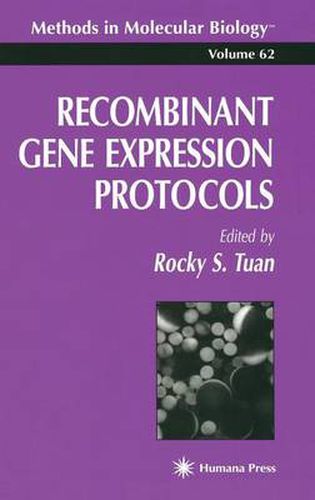 Cover image for Recombinant Gene Expression Protocols