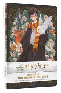 Cover image for Harry Potter: Floral Fantasy Planner Notebook Collection (Set of 3)