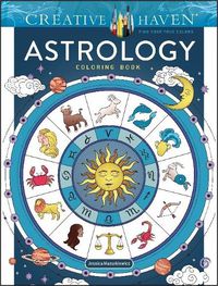 Cover image for Creative Haven Astrology Coloring Book