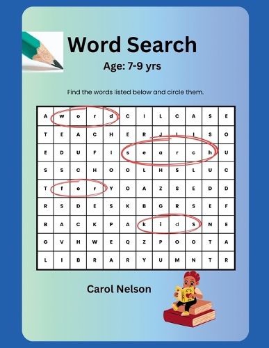 Cover image for Kid's Word Search . Age