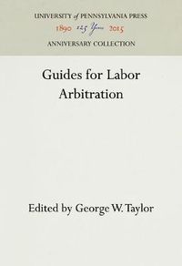 Cover image for Guides for Labor Arbitration