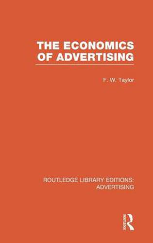 Cover image for The Economics of Advertising