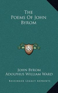 Cover image for The Poems of John Byrom