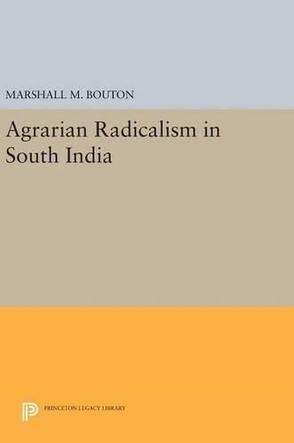 Cover image for Agrarian Radicalism in South India