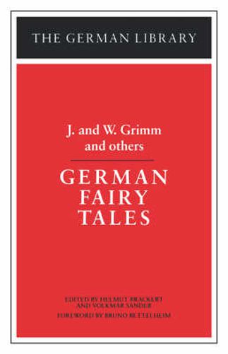 Cover image for German Fairy Tales: J. and W. Grimm and others