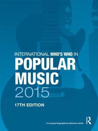 Cover image for International Who's Who in Popular Music 2015