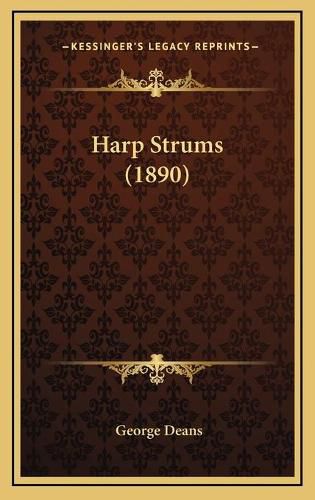 Cover image for Harp Strums (1890)