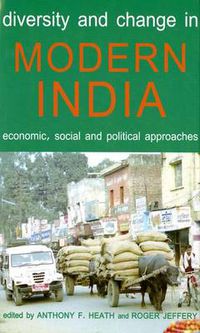 Cover image for Diversity and Change in Modern India: Economic, Social and Political Approaches