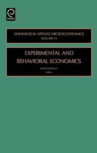 Cover image for Experimental and Behavorial Economics