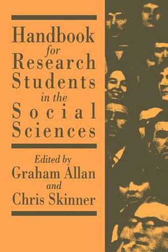 Cover image for Handbook for Research Students in the Social Sciences