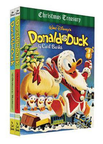 Cover image for Walt Disney's Donald Duck Holiday Gift Box Set: Christmas on Bear Mountain & a Christmas for Shacktown: Vols. 5 & 11