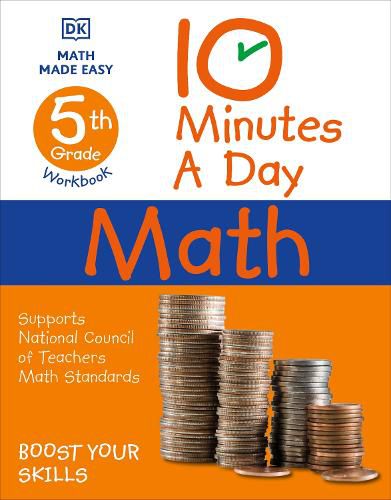 Cover image for 10 Minutes a Day Math, 5th Grade