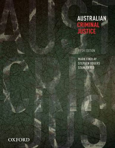 Cover image for Australian Criminal Justice